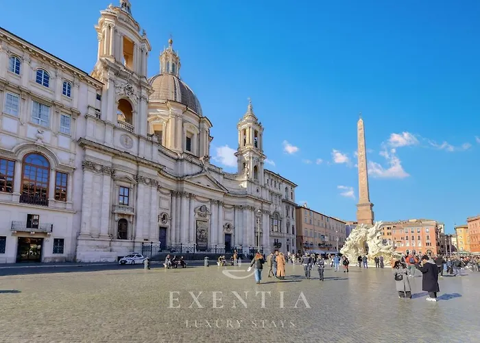 Apartament Piazza Navona Penthouse, Terrace & Walls