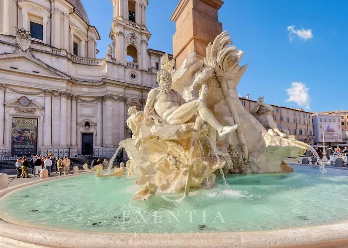 Apartament Piazza Navona Penthouse, Terrace & Walls